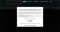 Desktop Screenshot of cap-libertinage.com